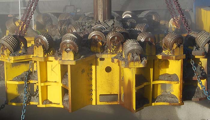 أدوات حفر آلة الأنفاق الرأسية